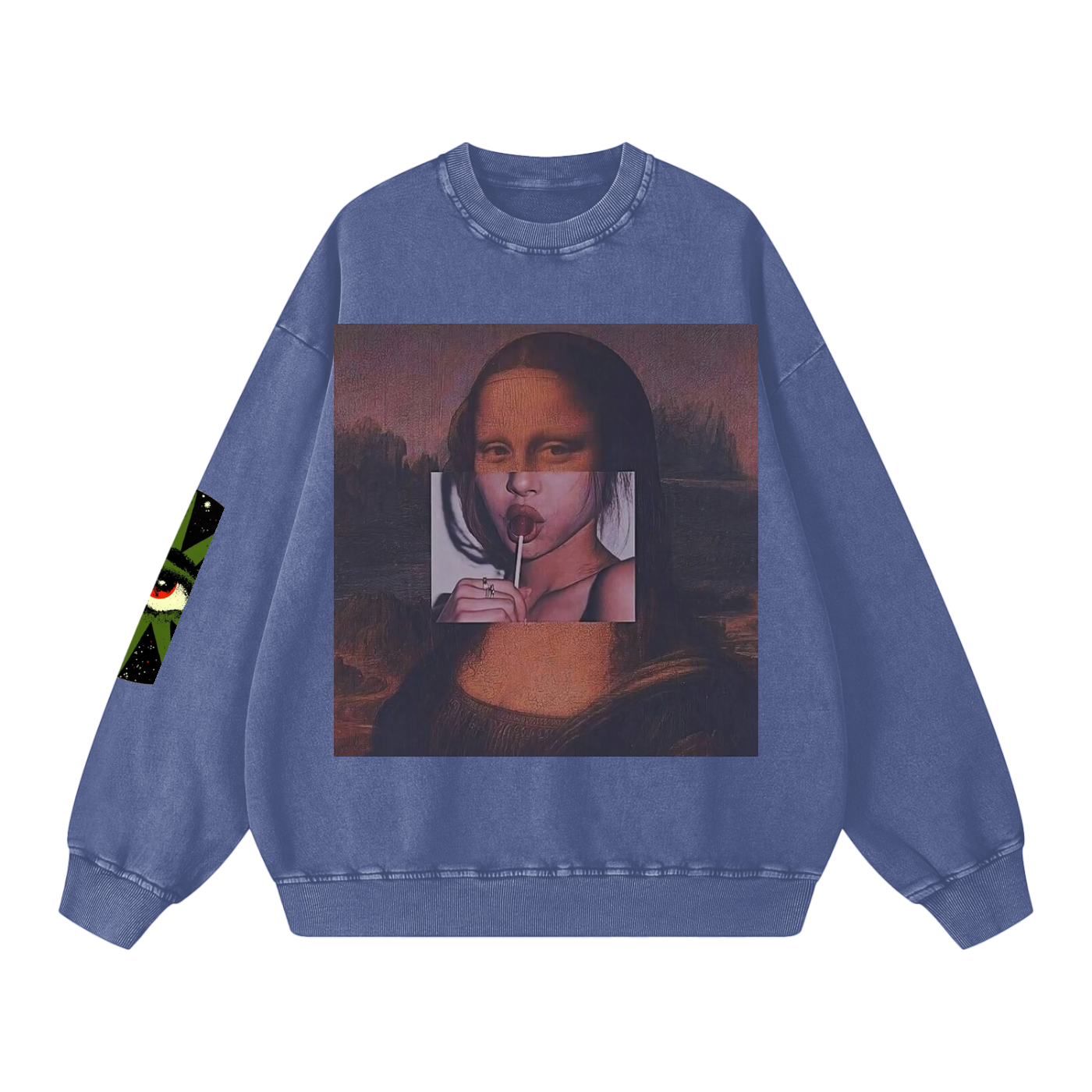 Snow Washed Oversized Sweatshirt