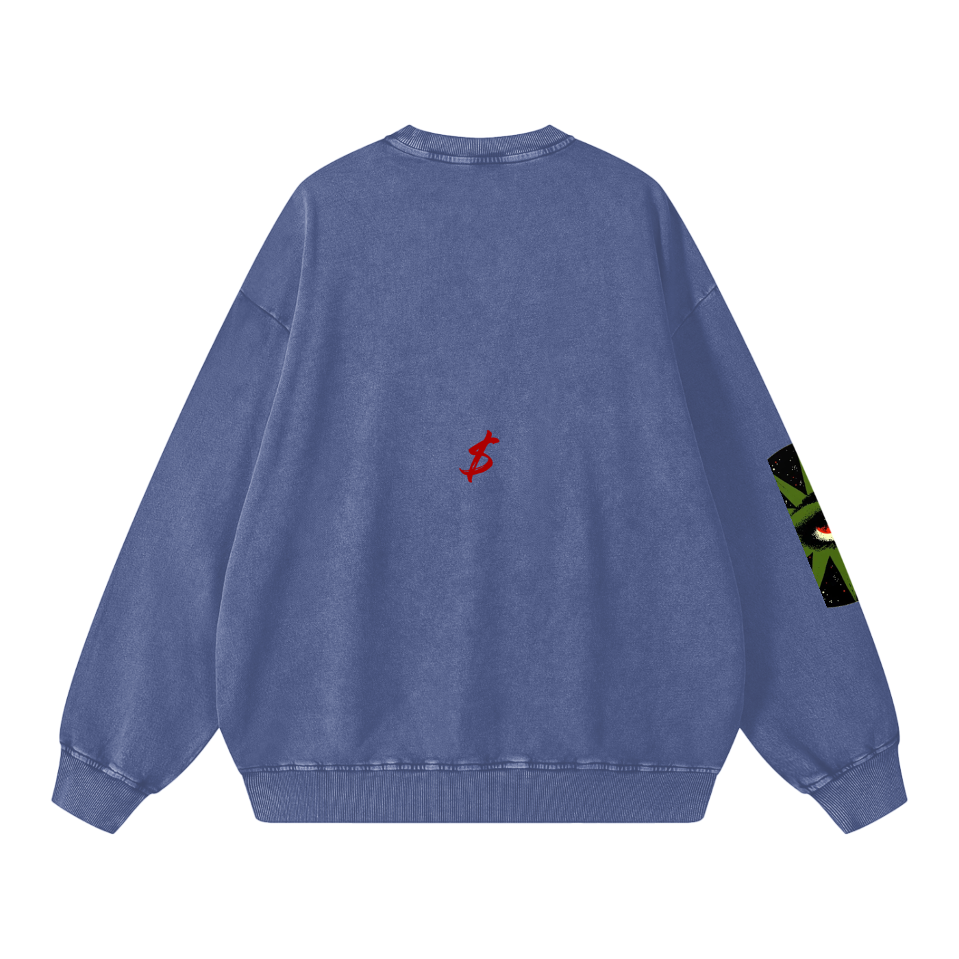 Snow Washed Oversized Sweatshirt