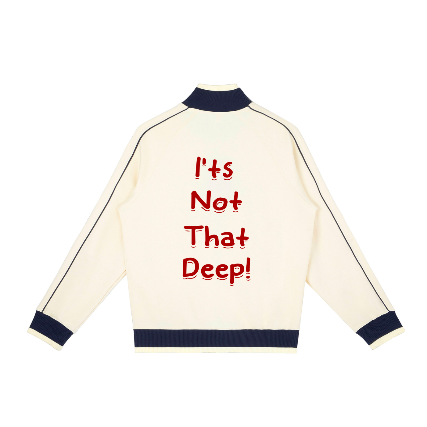Color Block Raglan Sleeve Zip Track Jacket
