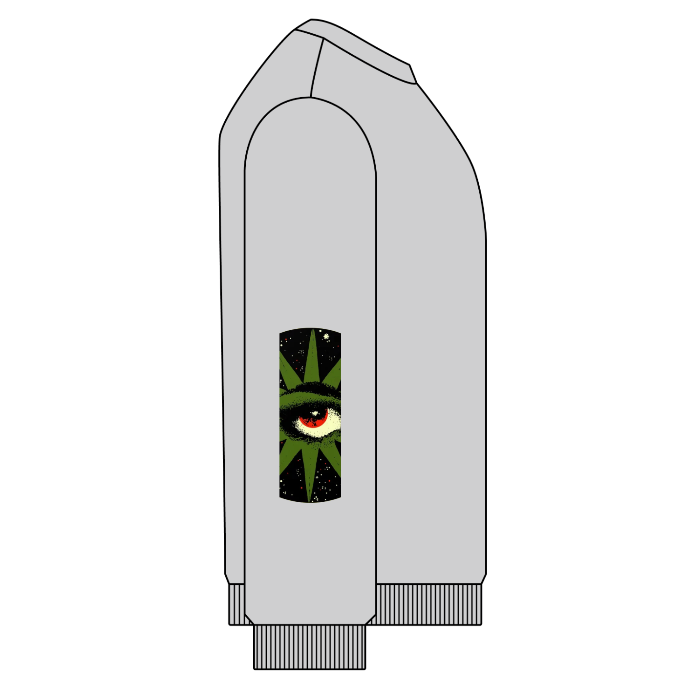 Snow Washed Oversized Sweatshirt